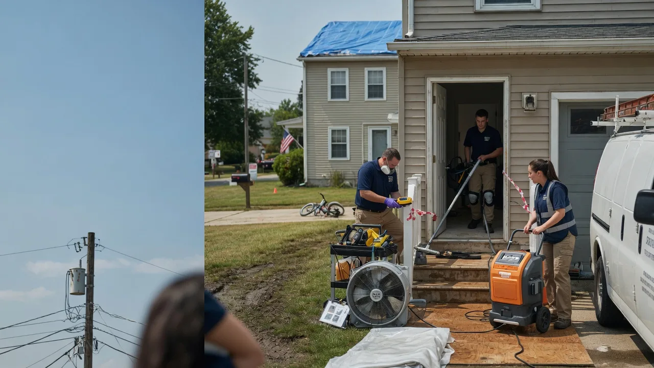 Water Damage Repair in Zieglerville, PA near me